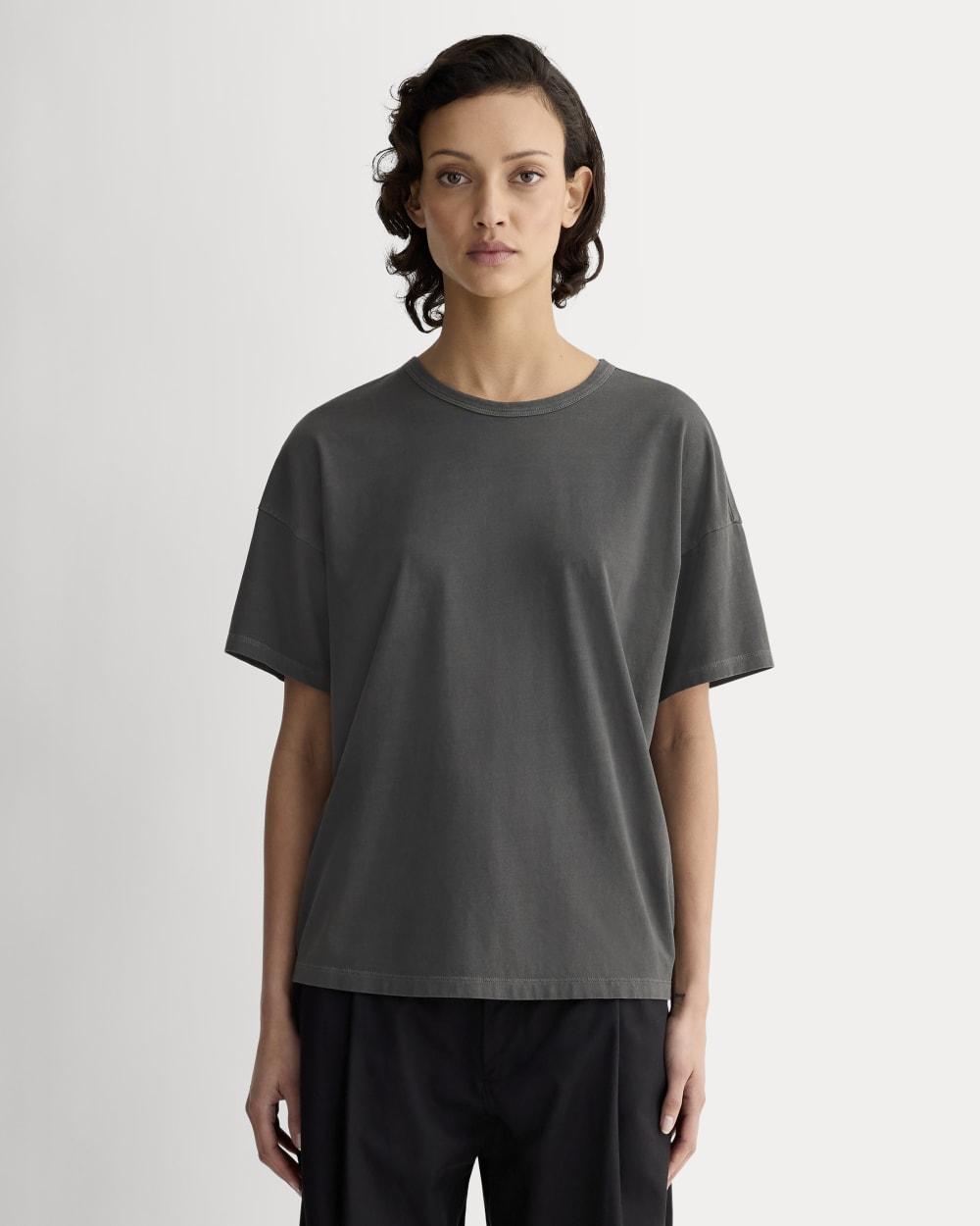 The Boyfriend Tee in Essential Cotton | Black by EVERLANE