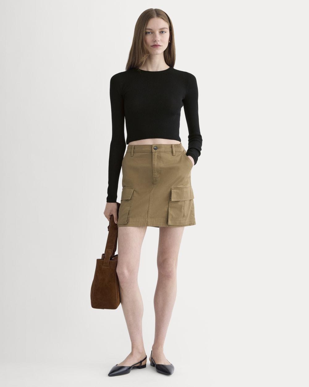 The Cargo Mini Skirt | Soft Brown by EVERLANE