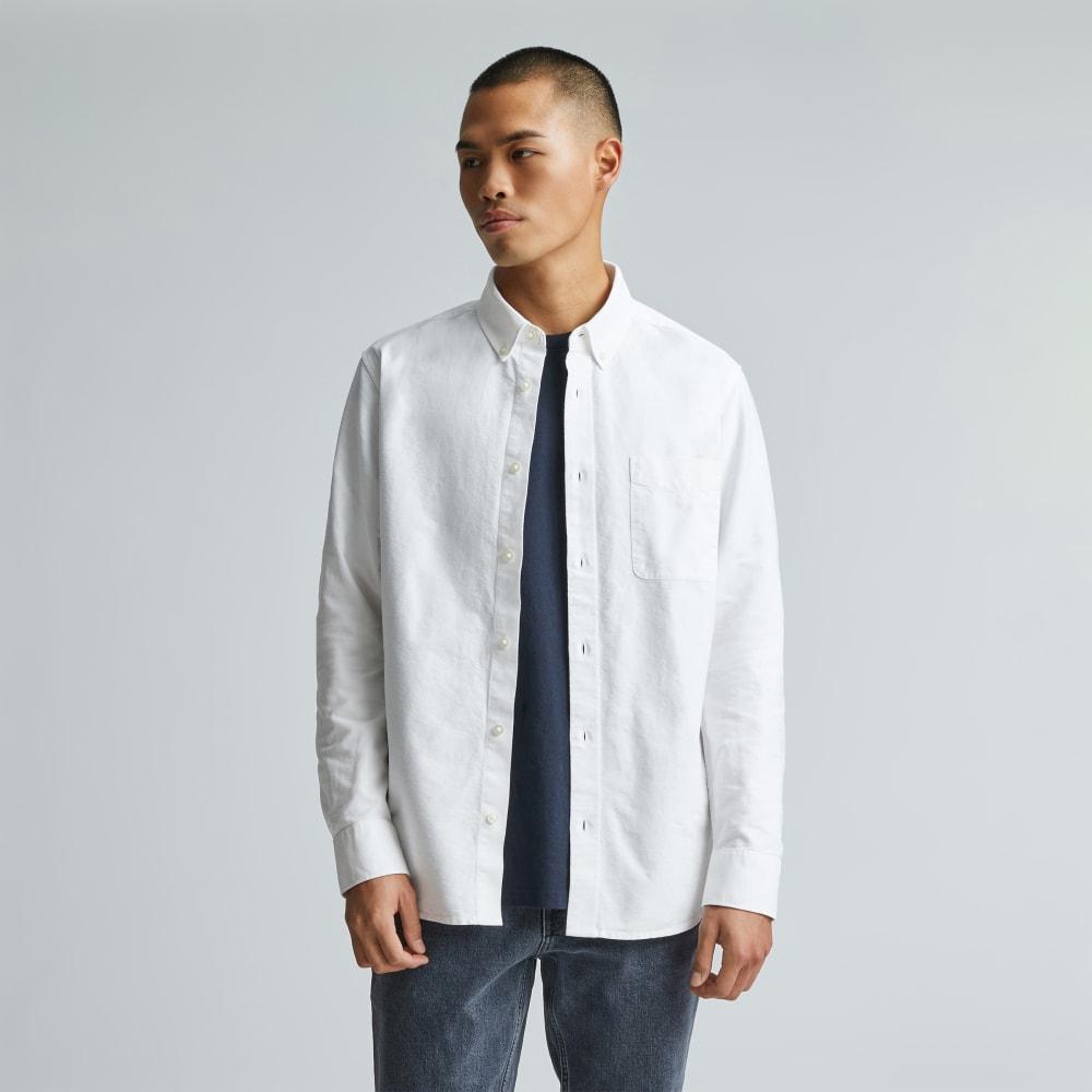 The Classic Oxford Shirt | White | Standard by EVERLANE