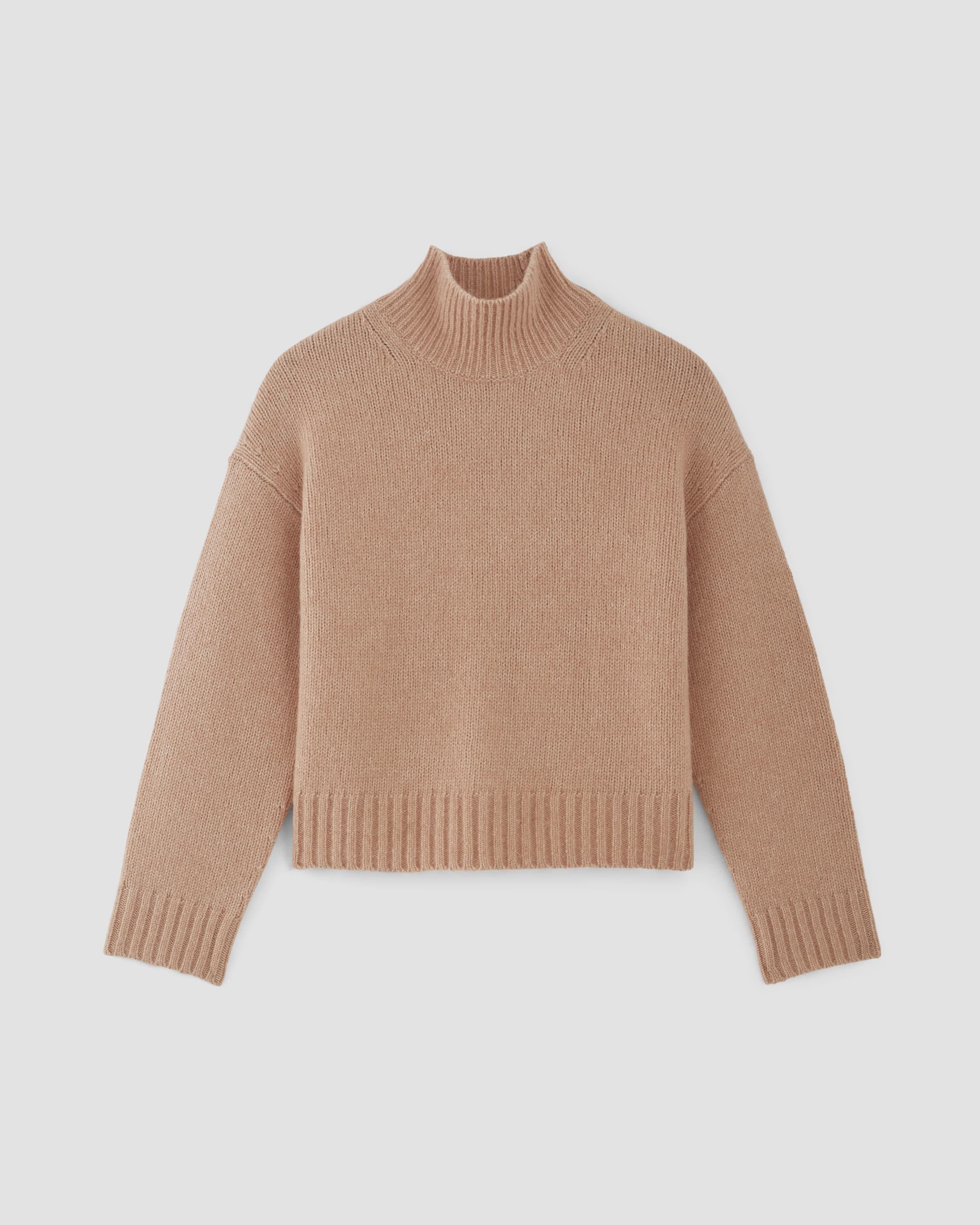 The Cloud Oversized Turtleneck by EVERLANE