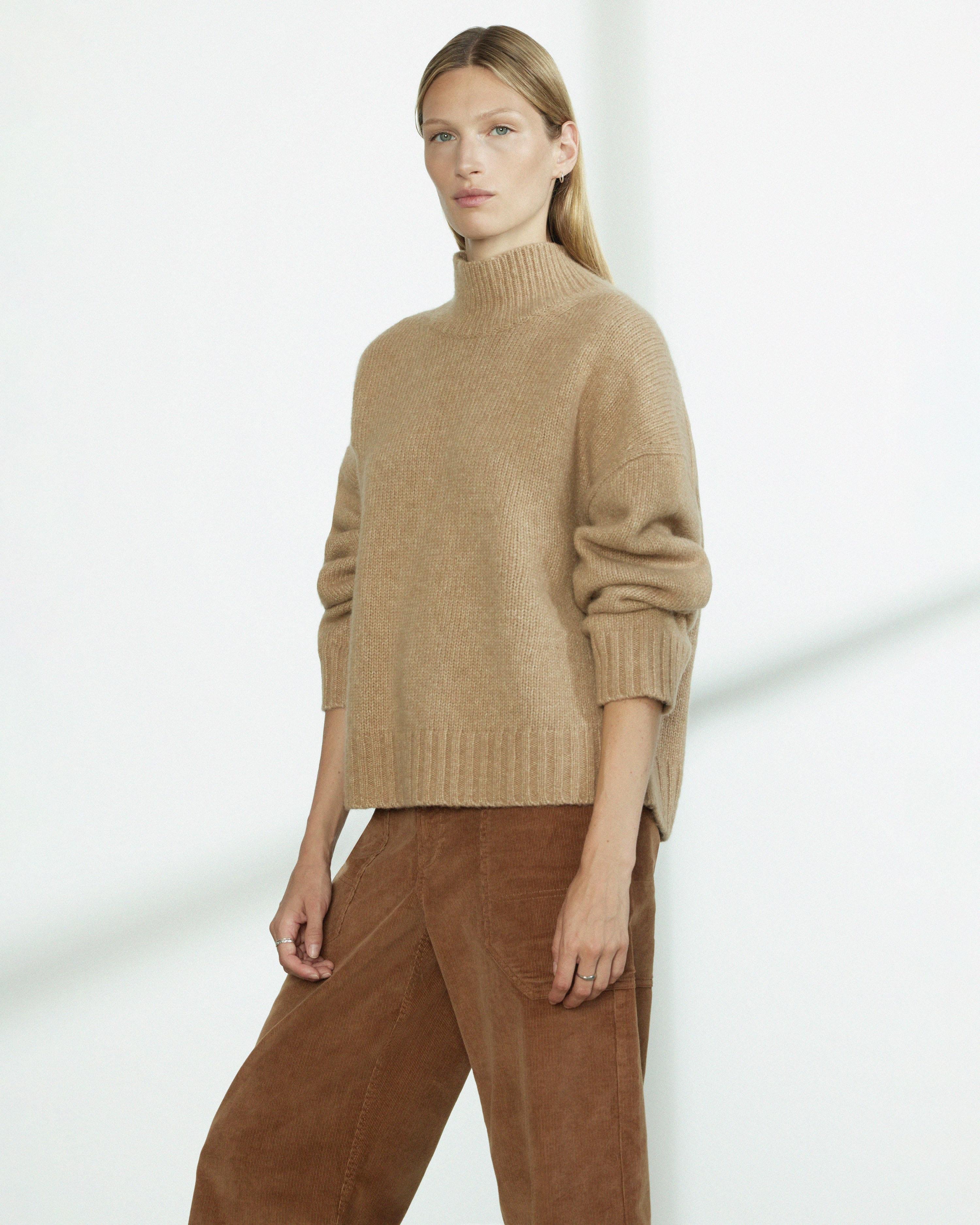 The Cloud Oversized Turtleneck by EVERLANE