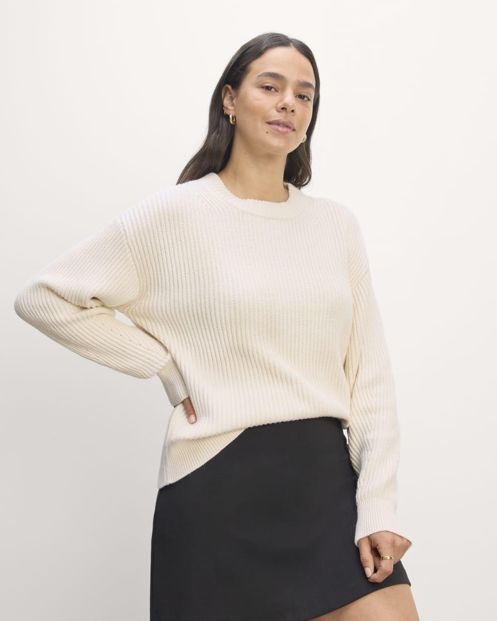 The Cocoon Crew in Everyday Cotton | Canvas by EVERLANE