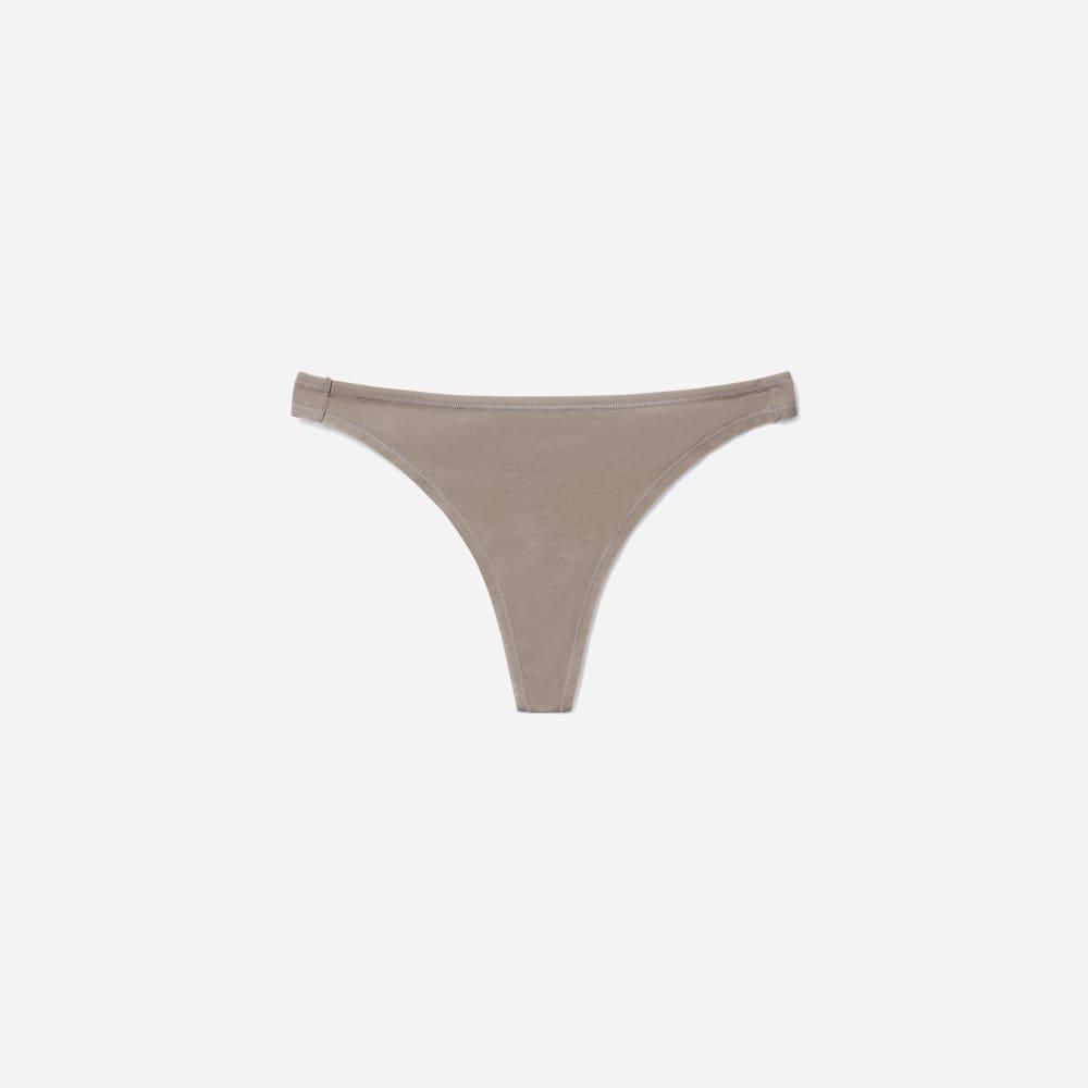 The Cotton Thong | Burnt Sugar by EVERLANE