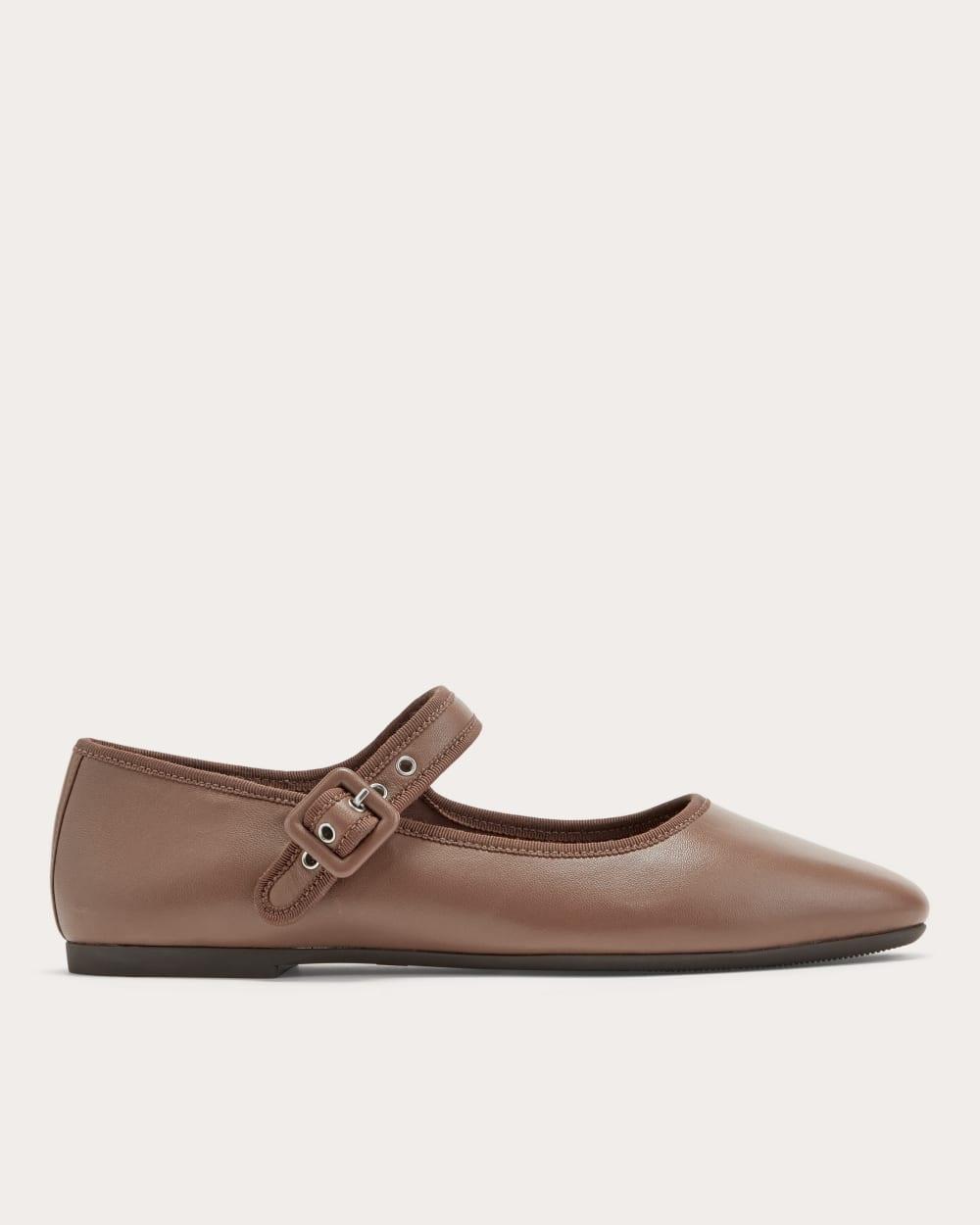 The Day Buckle Mary Jane | Rum by EVERLANE