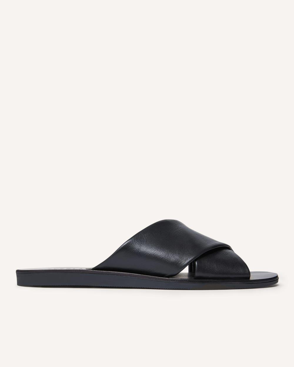 The Day Crossover Sandal | Black by EVERLANE