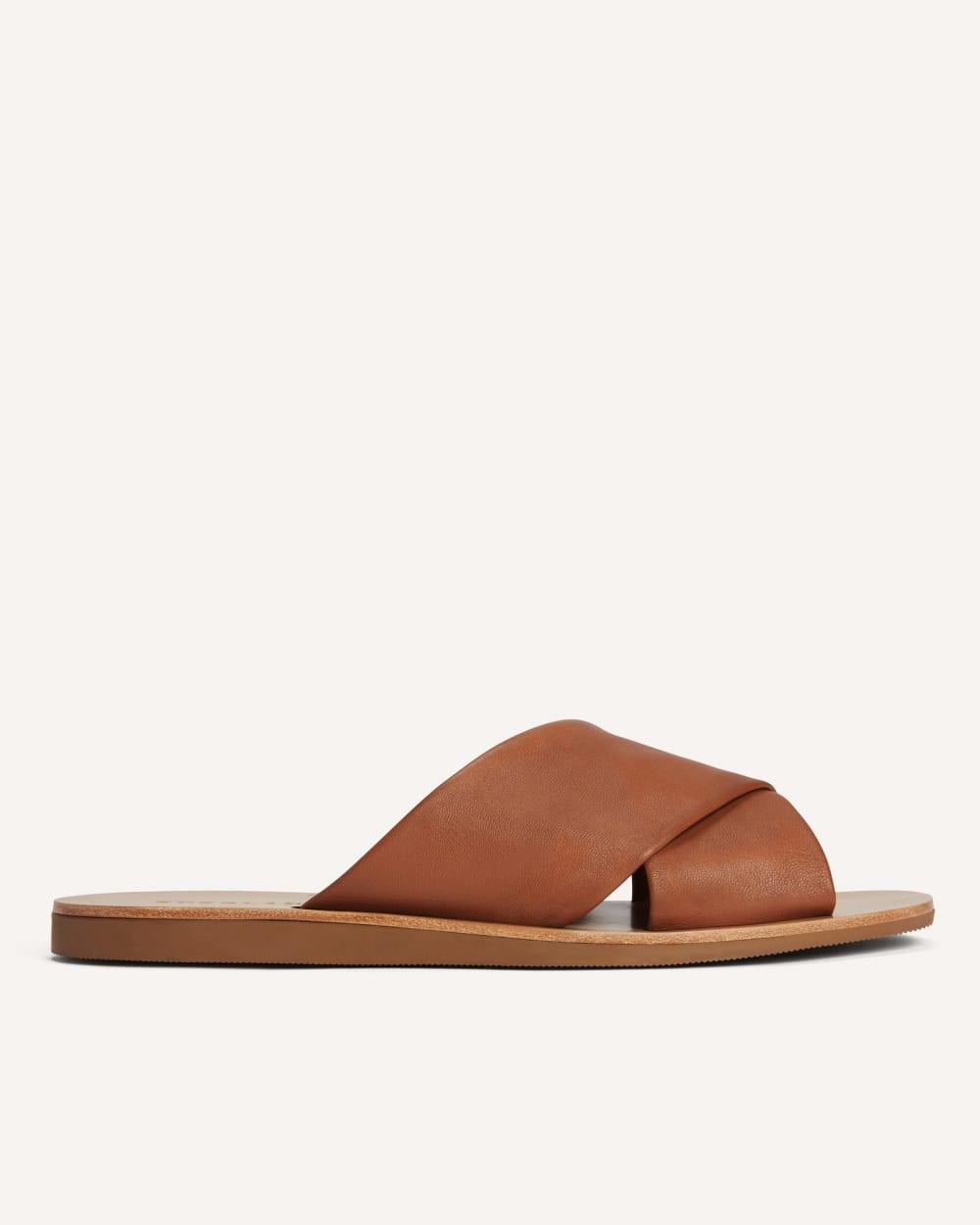 The Day Crossover Sandal | Sienna Brown by EVERLANE