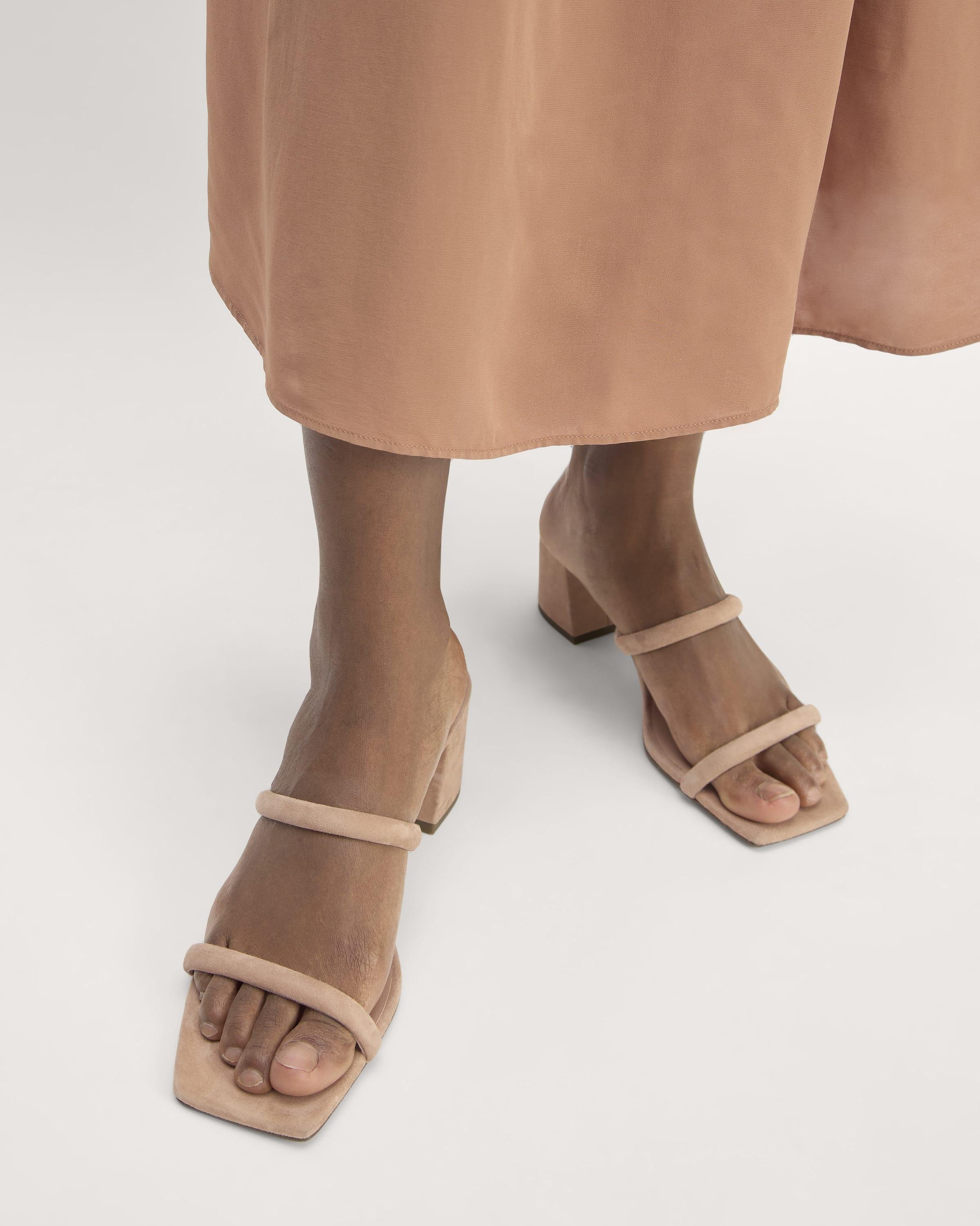The Double Strap Heel by EVERLANE