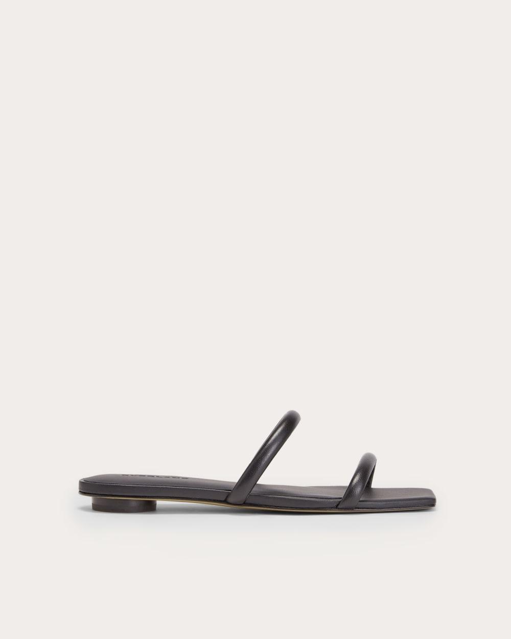 The Double Strap Sandal | Black by EVERLANE