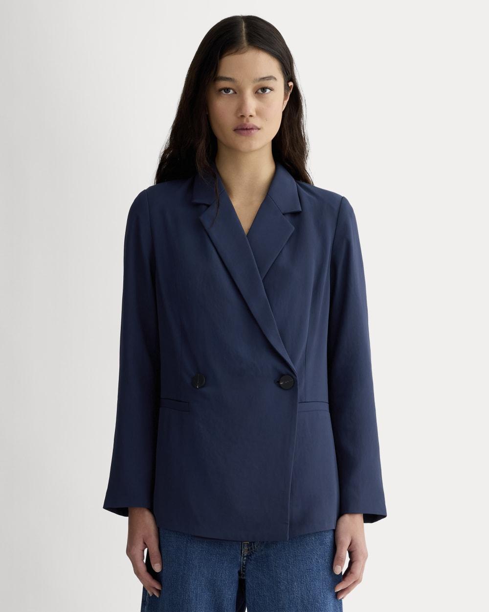 The Drapey Blazer | Navy by EVERLANE