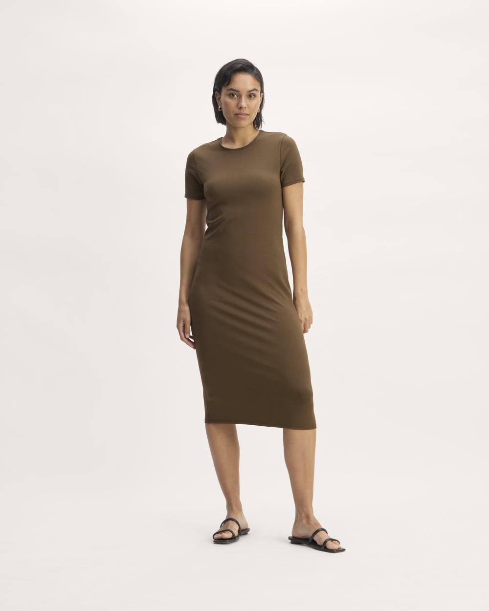 The Form Dress | Cocoa by EVERLANE