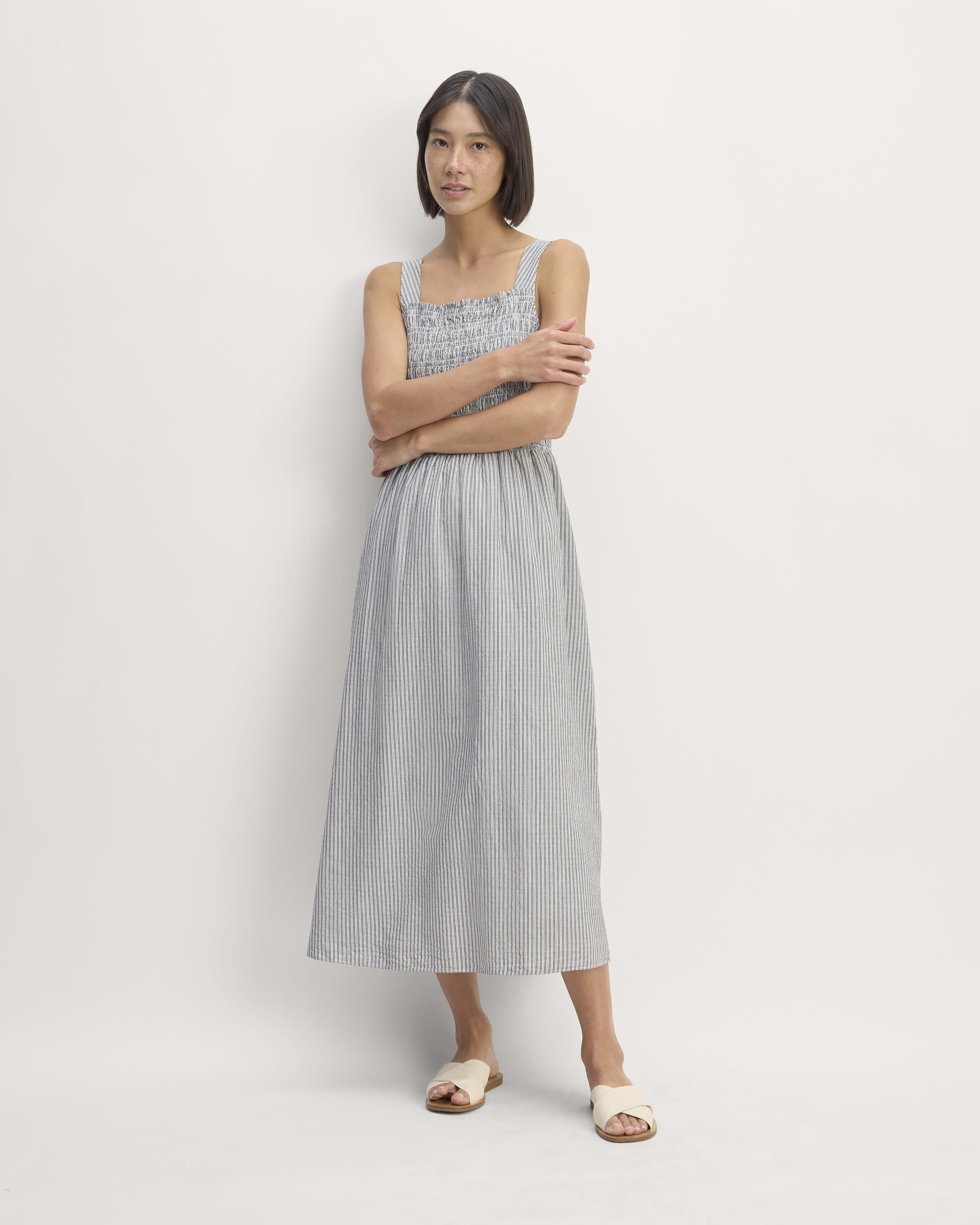The Gauze Smock Dress by EVERLANE