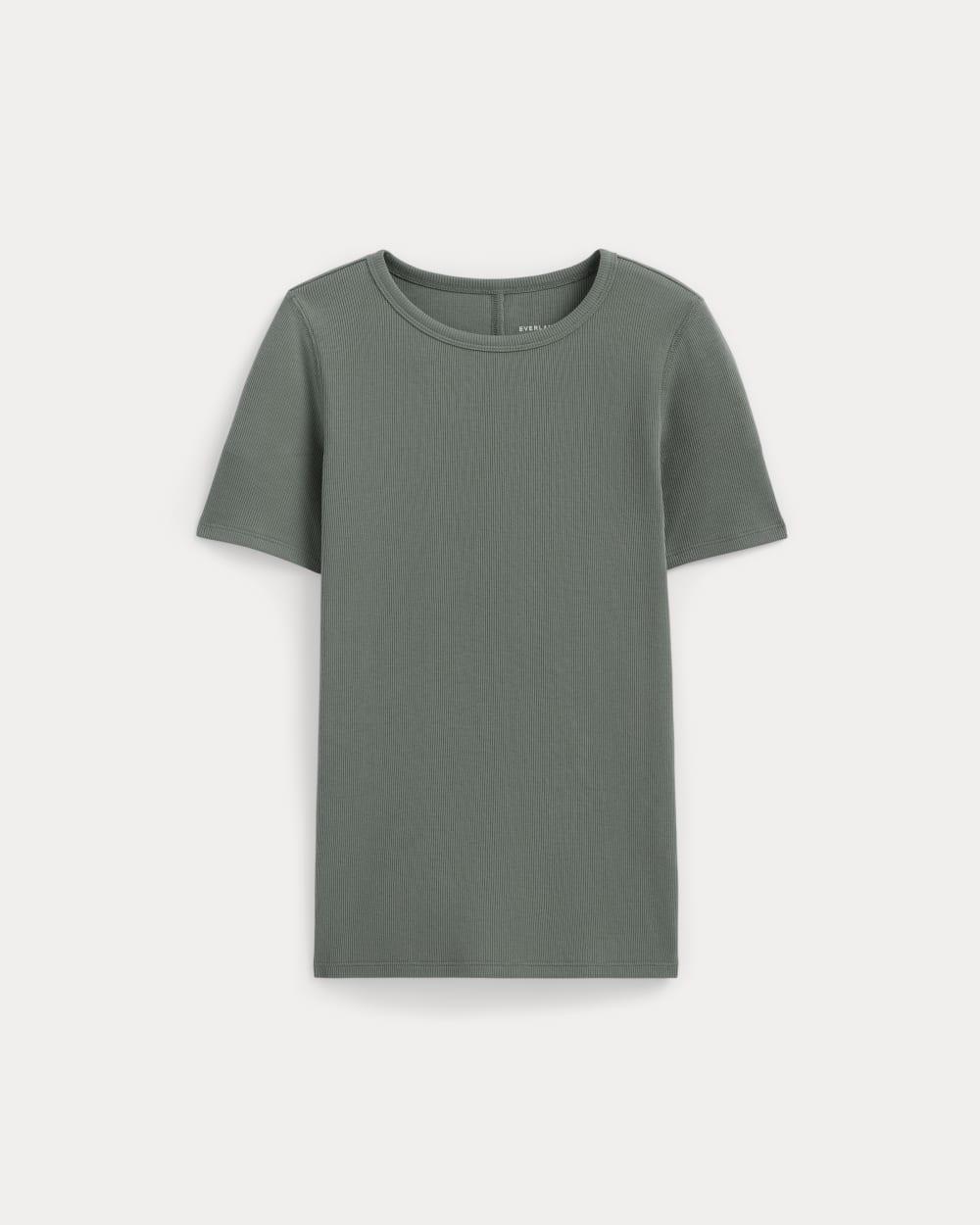 The Luxe Rib Crew | Agave Green by EVERLANE