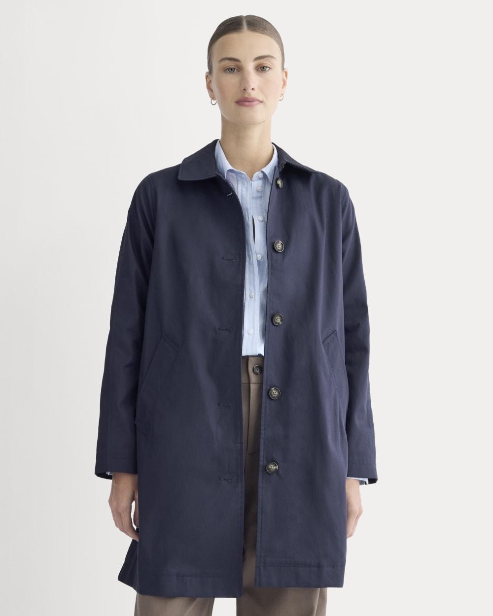 The Mac Coat | Navy by EVERLANE