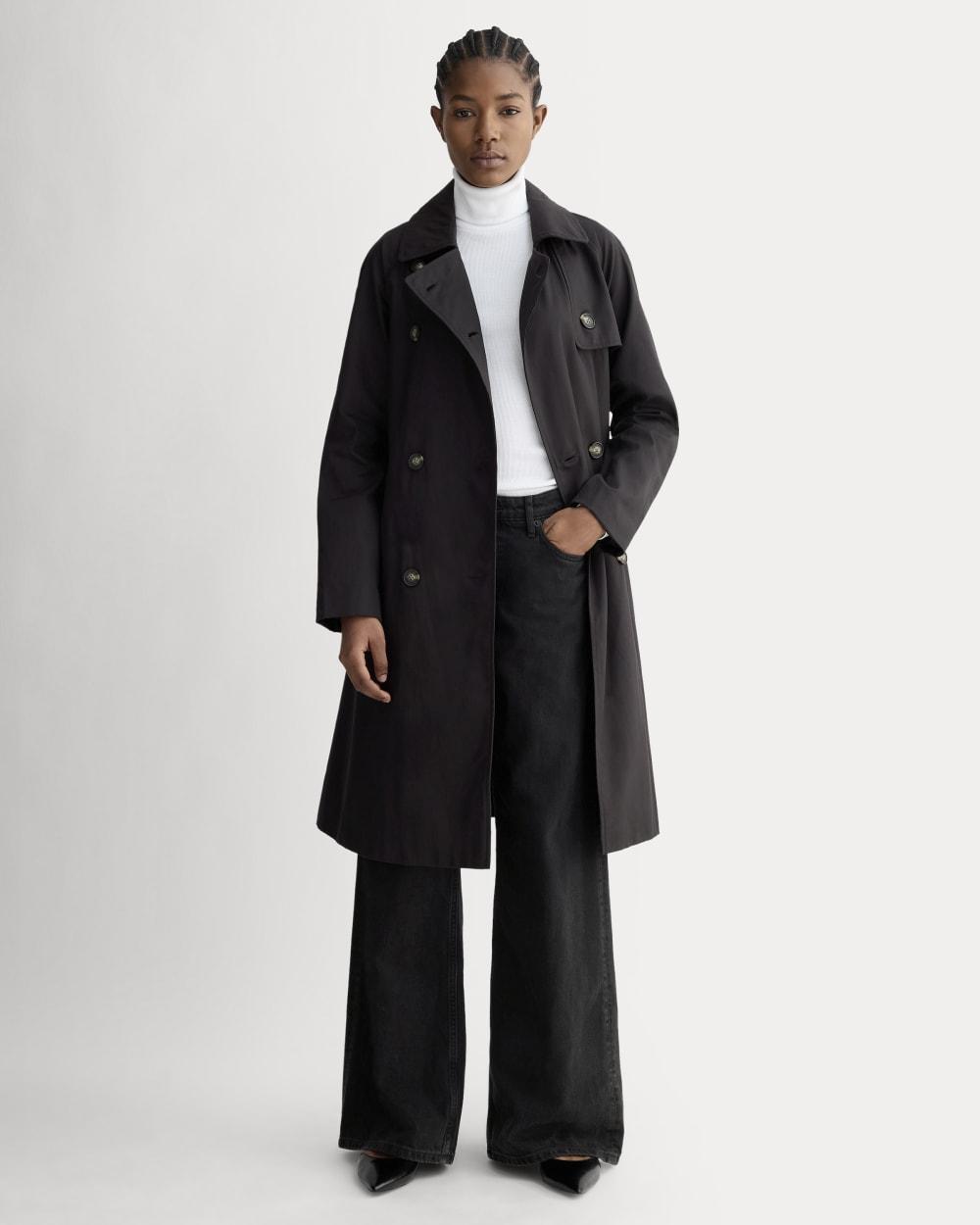 The Modern Trench Coat | Black by EVERLANE