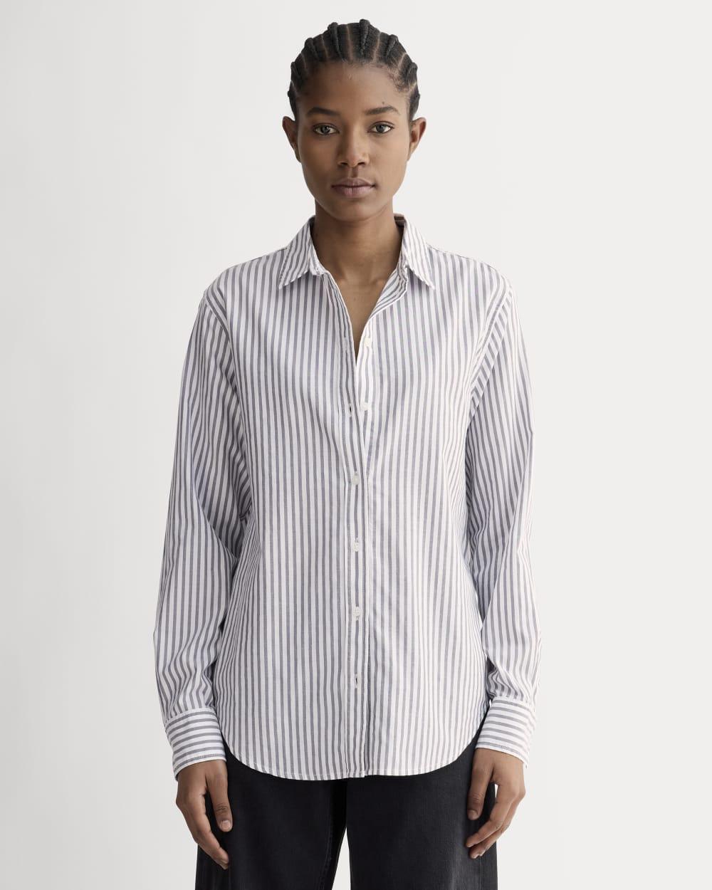 The Must-Have Shirt in Silky Cotton | Periscope / Bone by EVERLANE