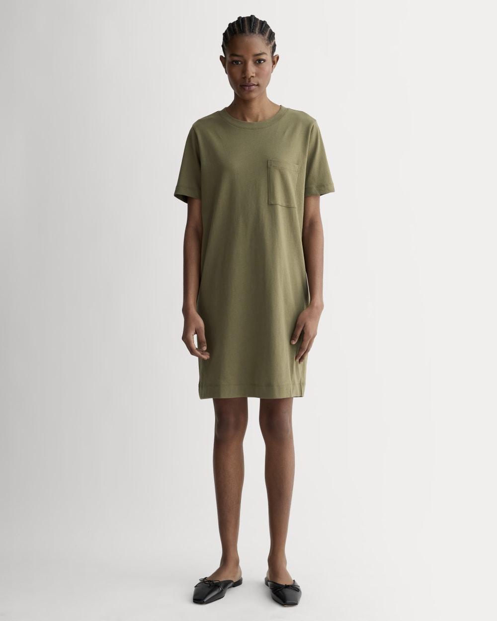 The Organic Cotton Weekend Tee Dress | Kalamata by EVERLANE