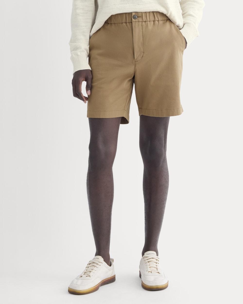 The Pull-On Performance Chino Short | Toasted Coconut by EVERLANE