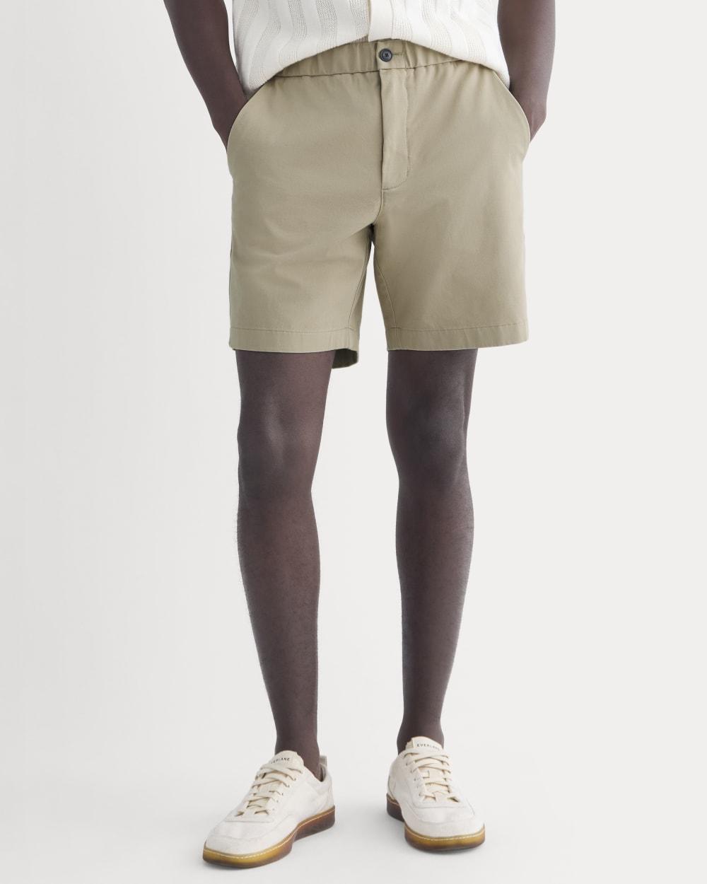 The Pull-On Performance Chino Short | Trench Coat Khaki by EVERLANE