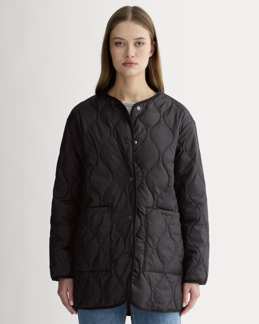 The Quilted Liner | Black by EVERLANE