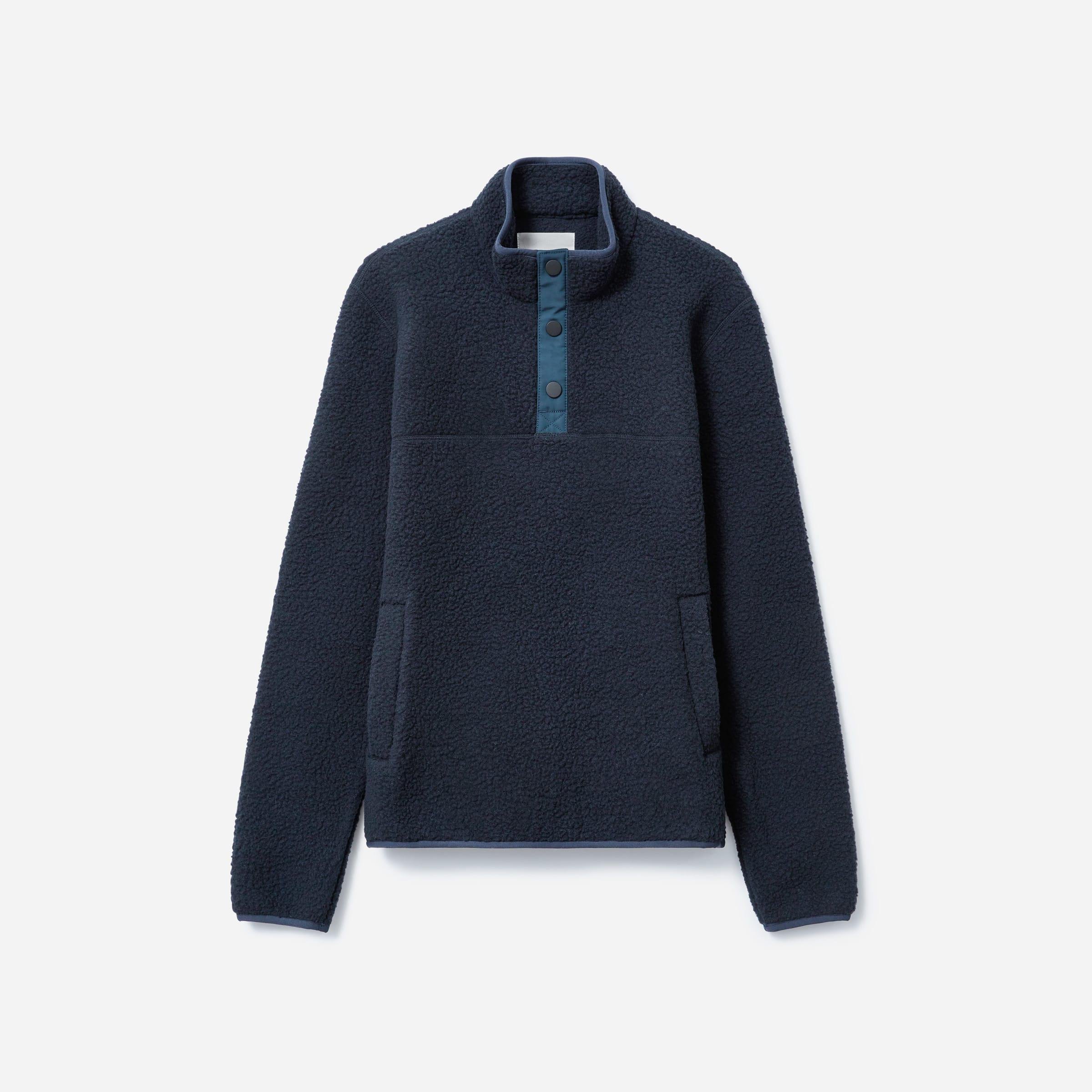 The ReNew Fleece Pullover by EVERLANE
