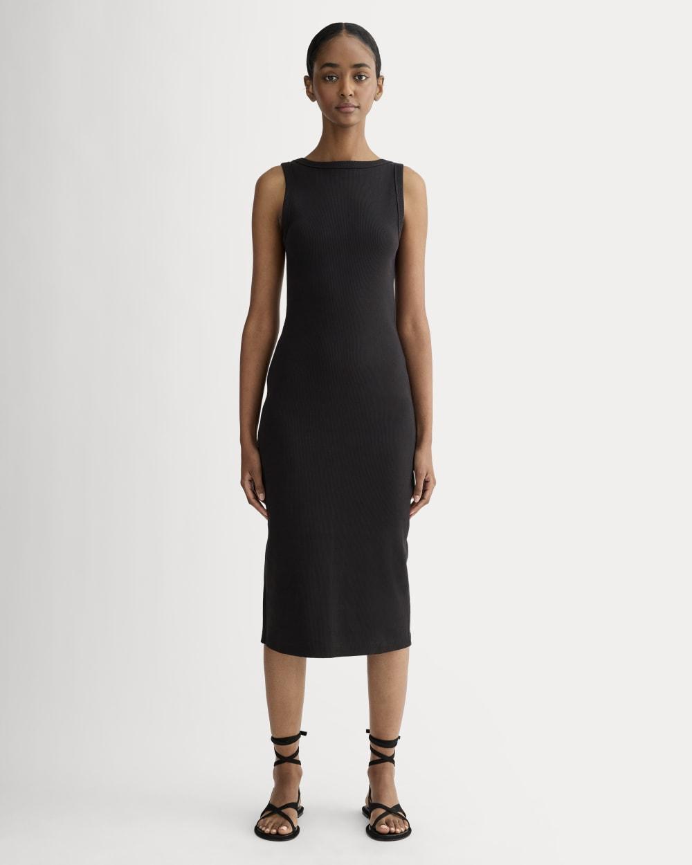 The Selfie Tank Dress | Black by EVERLANE