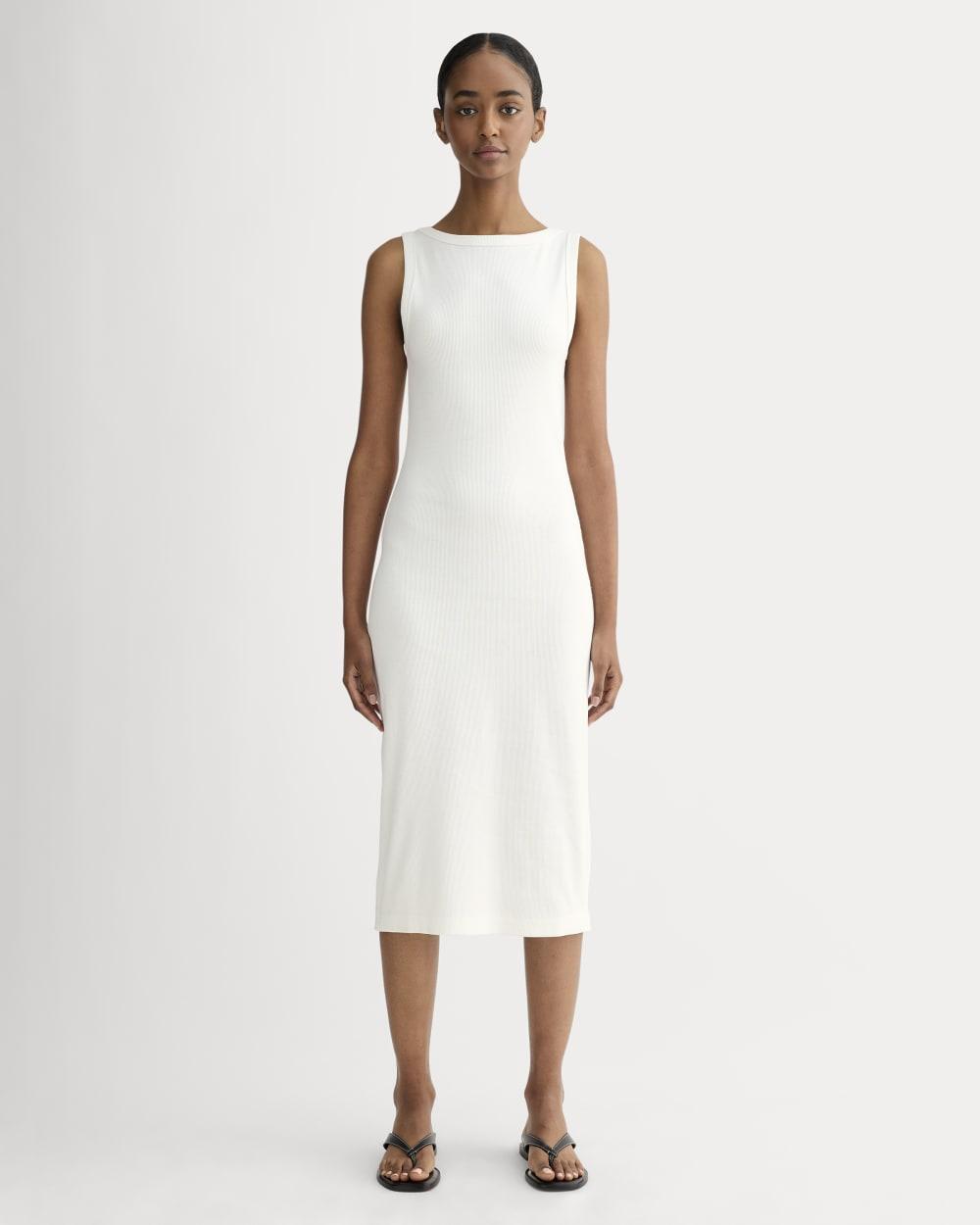 The Selfie Tank Dress | White by EVERLANE The Selfie Tank Dress | White by EVERLANE