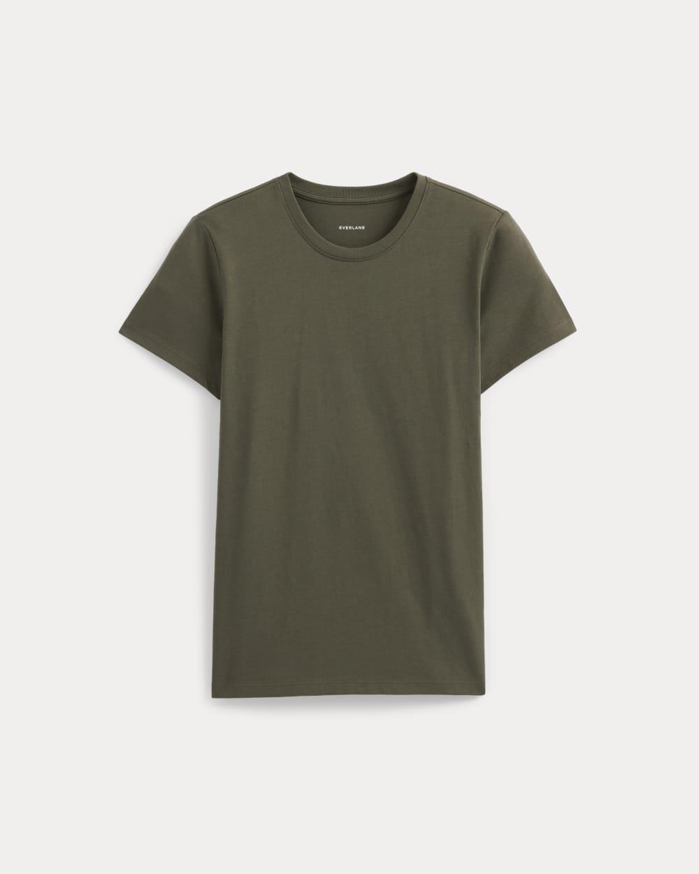 The Slim Crew in Essential Cotton | Olive Night by EVERLANE