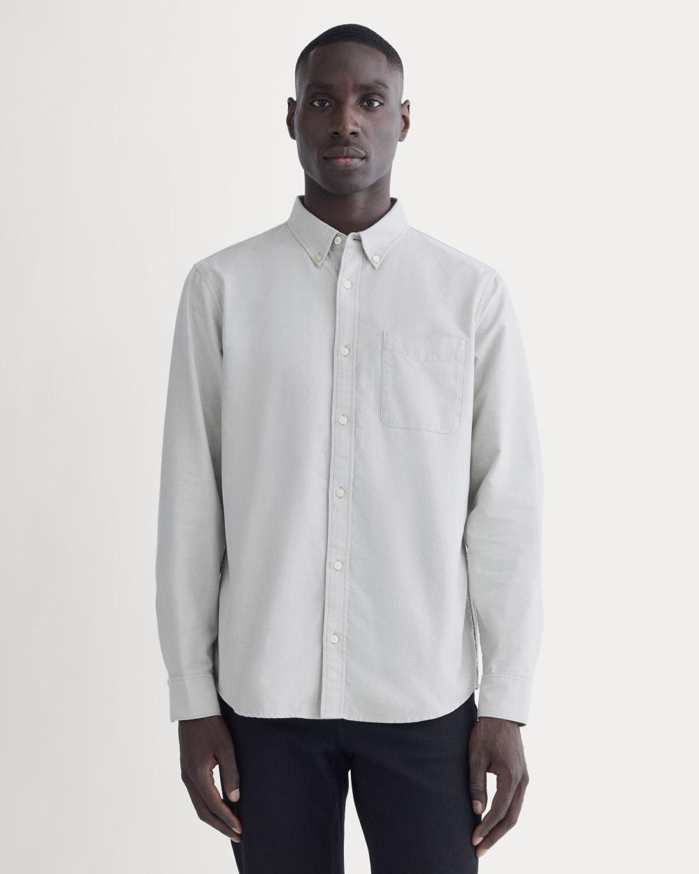 The Slim Oxford Shirt | Grey | Standard by EVERLANE