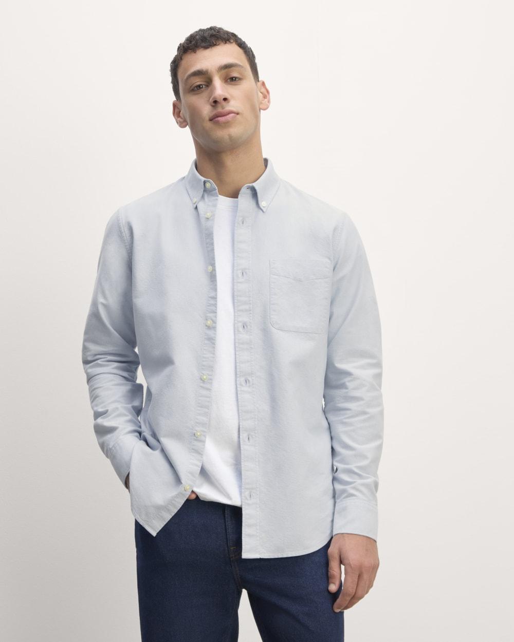 The Slim Oxford Shirt | Light Blue | Tall by EVERLANE