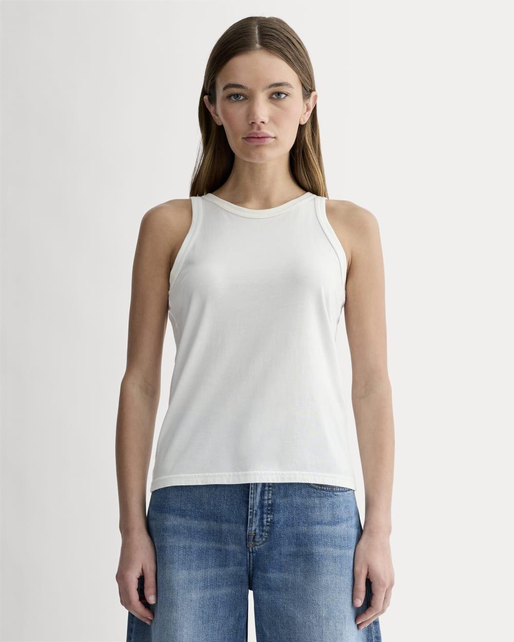 The Tank in Essential Cotton | White by EVERLANE