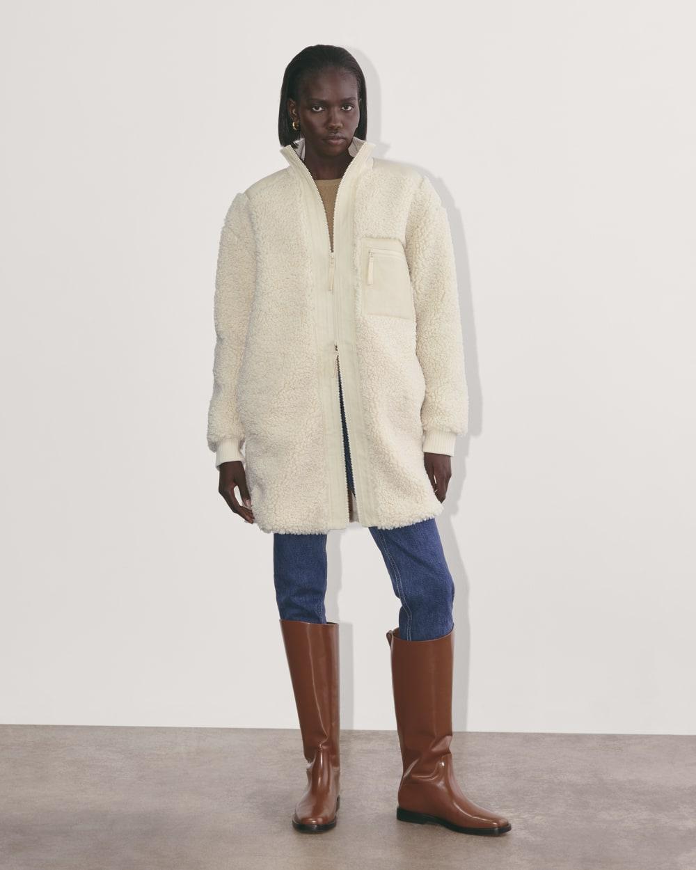 The Teddy Jacket | Birch by EVERLANE