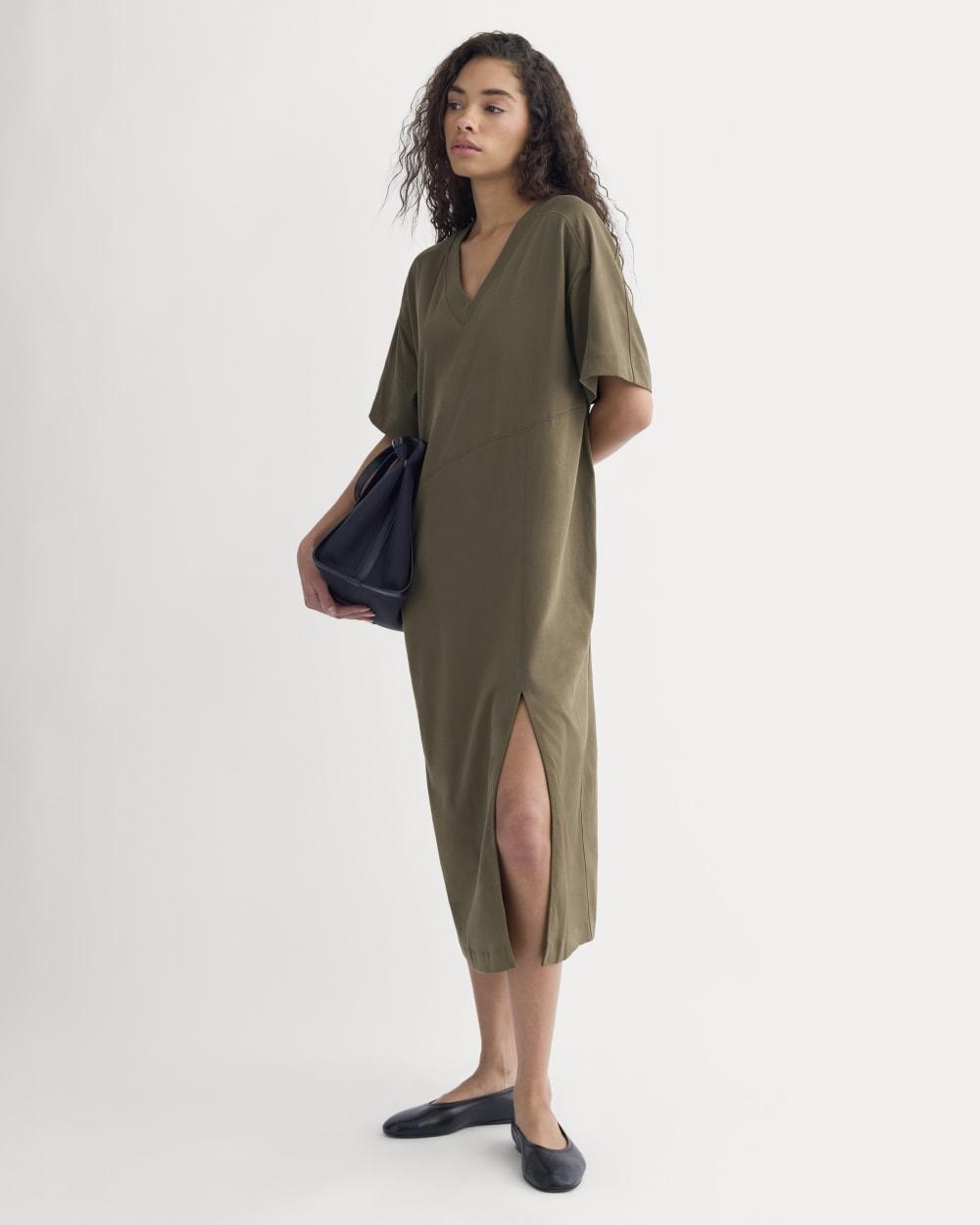Weekend Tee Midi Dress | Beech by EVERLANE