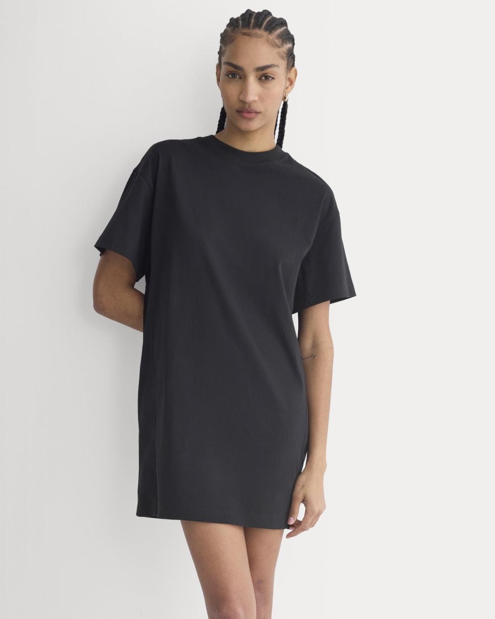 Weekend Tee Mini Dress | Black by EVERLANE