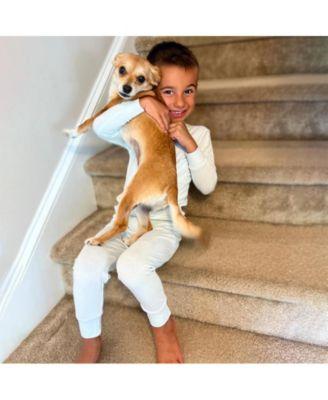 Kids Emerson Fitted Long Sleeve Two-Piece Pajamas by EVERLY GREY