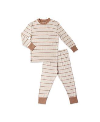 Toddler Emerson Fitted Long Sleeve Two-Piece Pajamas by EVERLY GREY