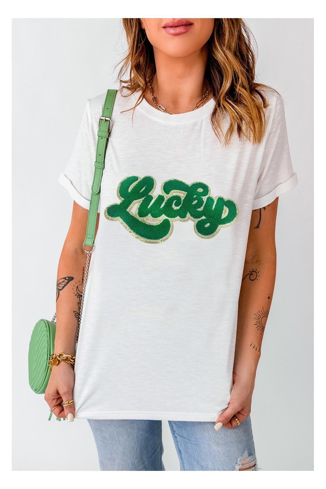 Lucky Graphic T-Shirt by EVERYDAY THE LABEL
