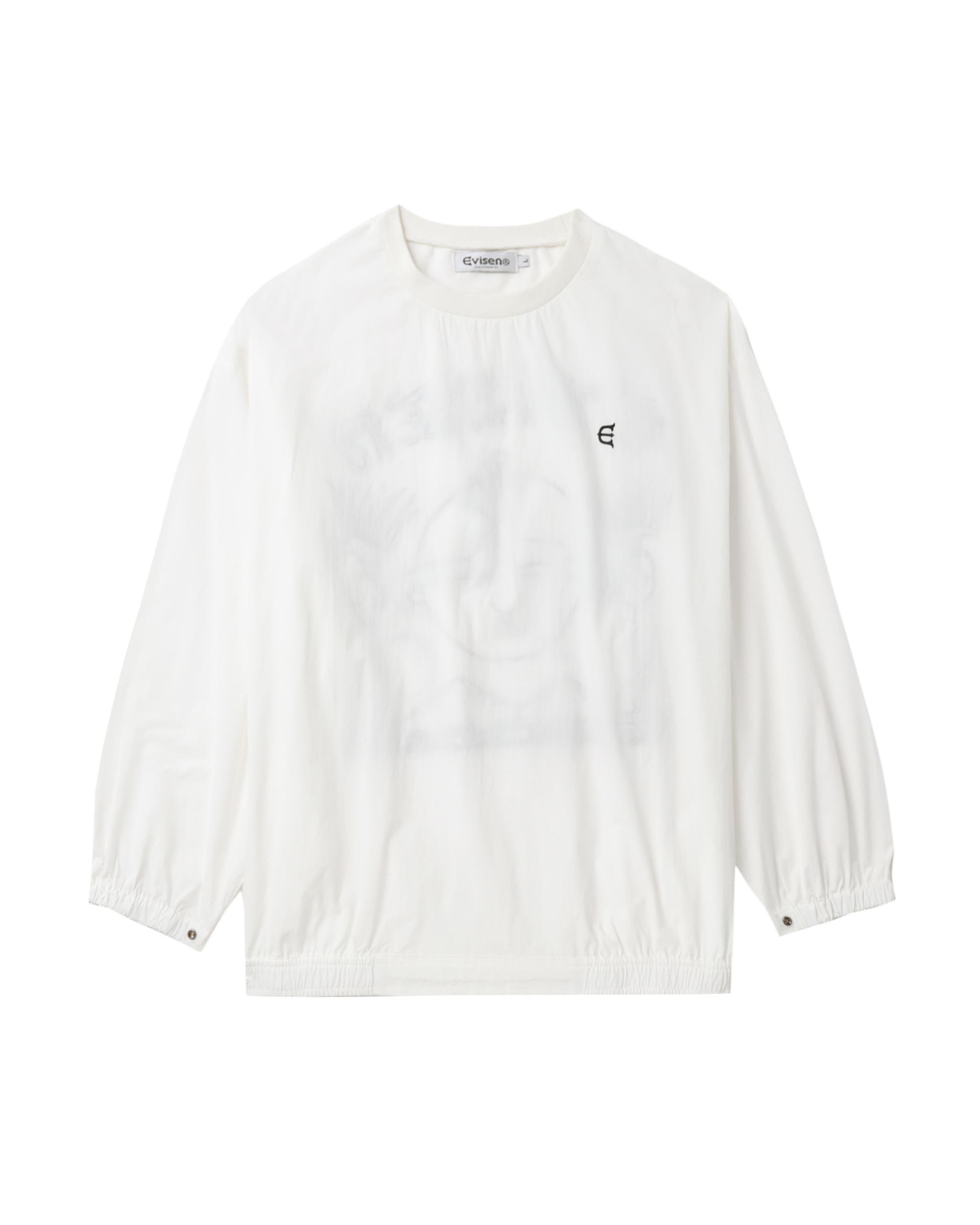 Embroidered long sleeves top by EVISEN SKATEBOARDS