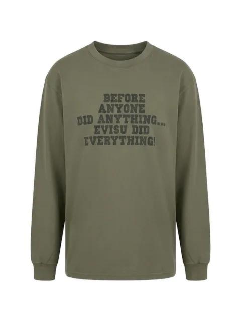 Daicock-print long-sleeved t-shirt by EVISU