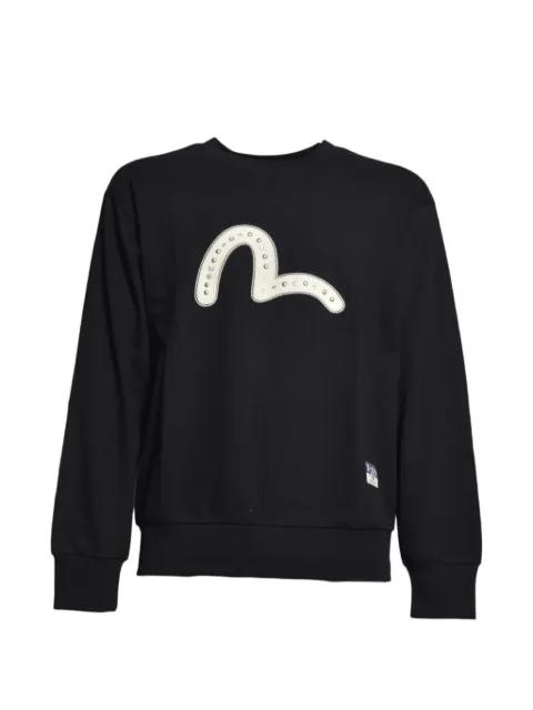 Seagull-patch sweater by EVISU