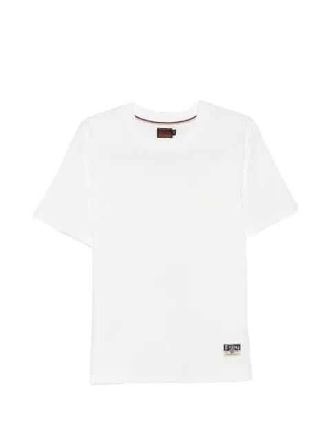 logo-embroidered Seagull T-shirt by EVISU
