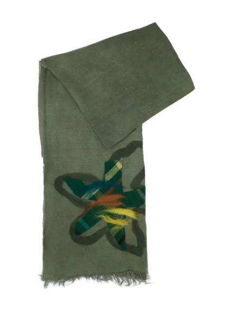 floral-graphic scarf by EXQUISITE J