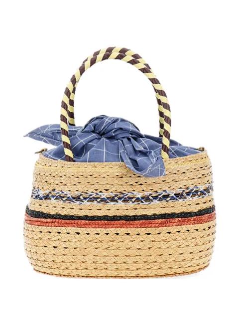 top-handle clutch bag by EXQUISITE J