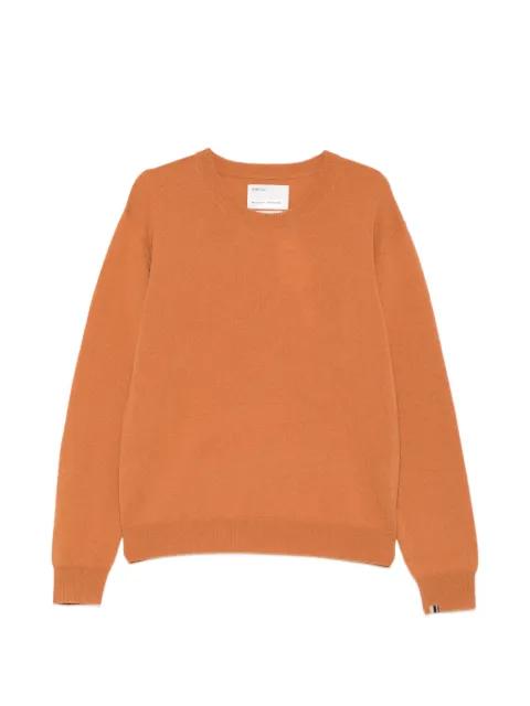 Bis crew neck sweater by EXTREME CASHMERE