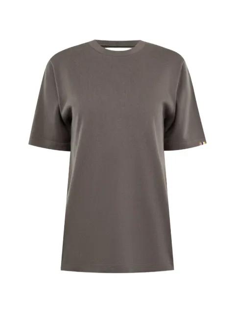 James cut-out t-shirt by EXTREME CASHMERE