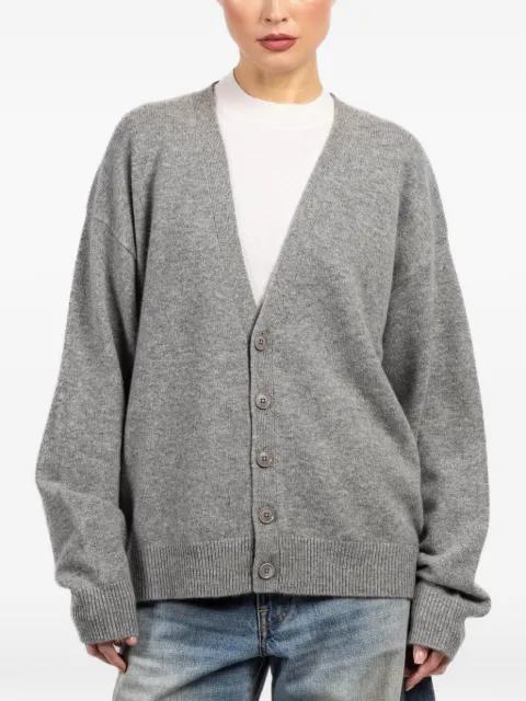 Jonah button V-neck cardigan by EXTREME CASHMERE