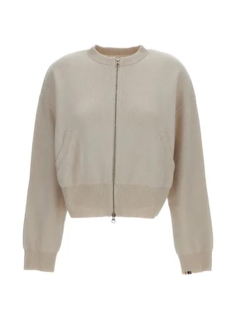 No. 478 Xtra Fun zip-up cashmere cardigan by EXTREME CASHMERE