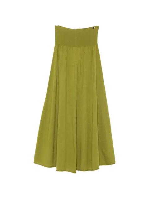 Seduce ribbed midi skirt by EXTREME CASHMERE