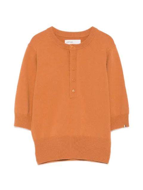 button-placket top by EXTREME CASHMERE