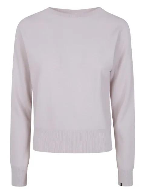crew-neck cashmere sweater by EXTREME CASHMERE