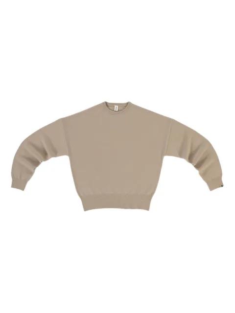 crew-neck long-sleeve sweater by EXTREME CASHMERE